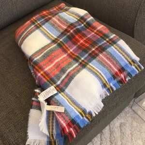 LOFT Plaid Blanket scarf